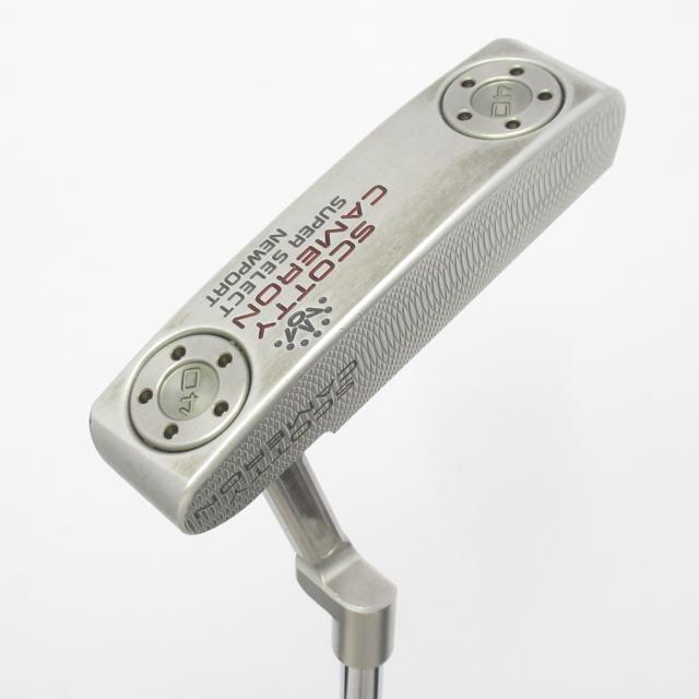 【中古ゴルフクラブ】スコッティキャメロン　SELECT　スーパー セレクト ニューポート パター スチールシャフト　シャフト：スチールシ…