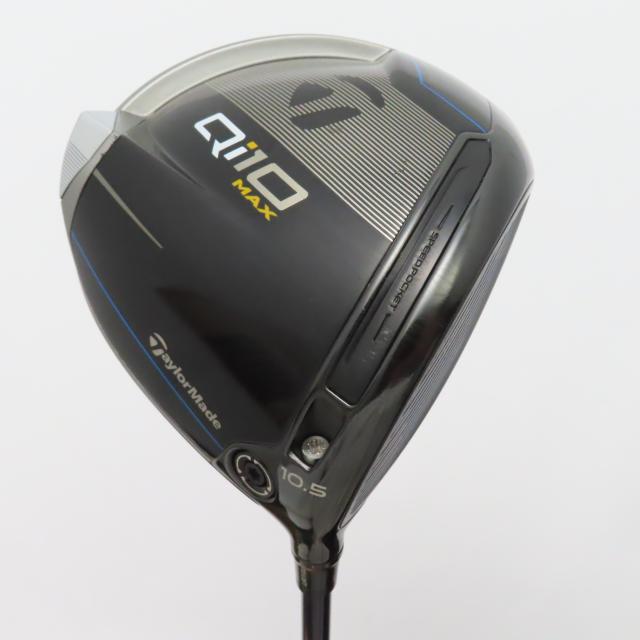 【中古ゴルフクラブ】テーラーメイド　Qi10　Qi10 MAX ドライバー Diamana Blue TM50　シャフト：Diamana Blue TM50