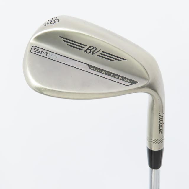 【中古ゴルフクラブ】タイトリスト　Vokey　ボーケイデザイン SM10 ニッケル ウェッジ BV105　シャフト：BV105