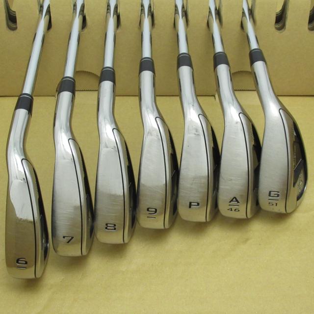 【中古ゴルフクラブ】キャロウェイゴルフ　ROGUE　ローグ ST MAX FAST アイアン N.S.PRO ZELOS 7　シャフト：N.S.PRO ZELOS 7