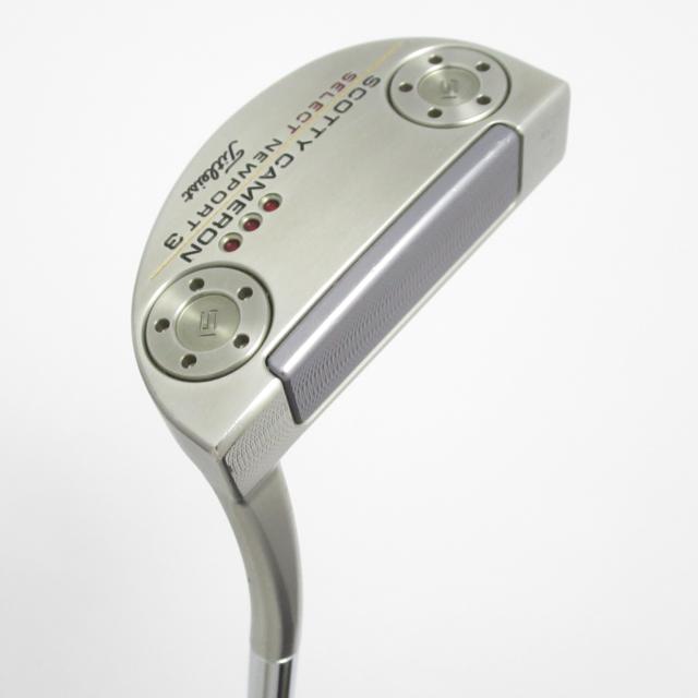 【中古ゴルフクラブ】スコッティキャメロン　SELECT　セレクト ニューポート 3 2018 パター スチールシャフト　シャフト：スチールシャ…