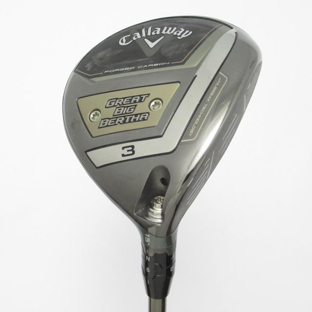 【中古ゴルフクラブ】キャロウェイゴルフ　BIG BERTHA　GREAT BIG BERTHA(2023) フェアウェイウッド SPEEDER NX 40 BLK for GBB　シャ…