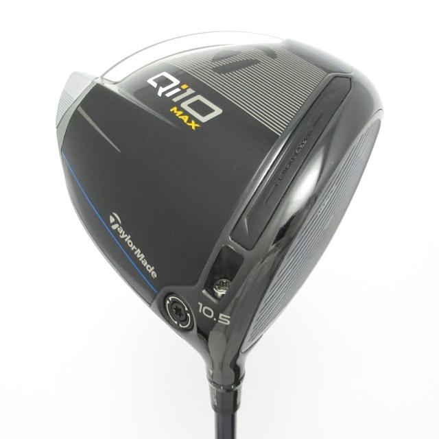 【中古ゴルフクラブ】テーラーメイド　Qi10　Qi10 MAX ドライバー Diamana Blue TM50　シャフト：Diamana Blue TM50