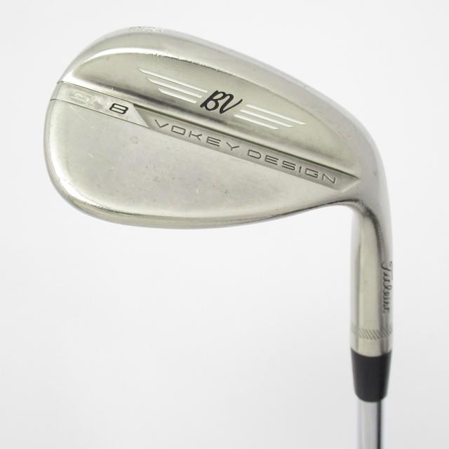 【中古ゴルフクラブ】タイトリスト　Vokey　ボーケイデザイン SM8 ブラッシュドスチール ウェッジ Dynamic Gold　シャフト：Dynamic Gold