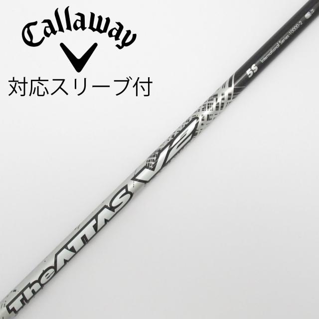 【中古】UST マミヤ　ATTAS　THE ATTAS V2 ドライバー用_スリーブ付  THE ATTAS V2 5