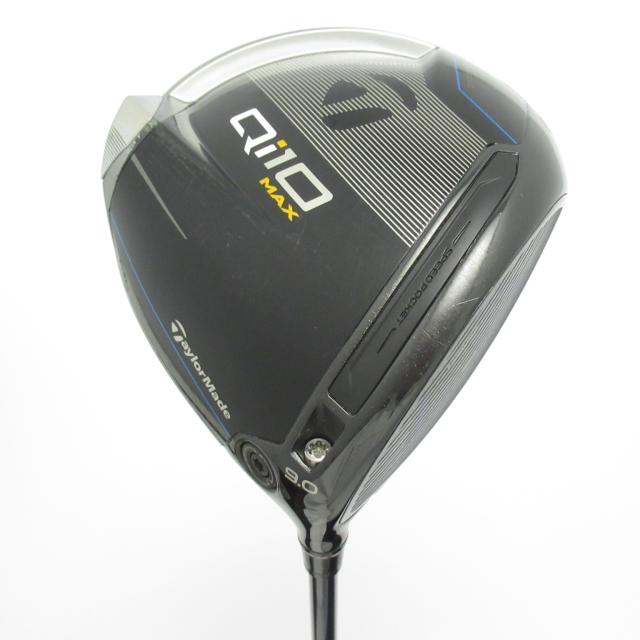 【中古ゴルフクラブ】テーラーメイド　Qi10　Qi10 MAX ドライバー Diamana Blue TM50　シャフト：Diamana Blue TM50