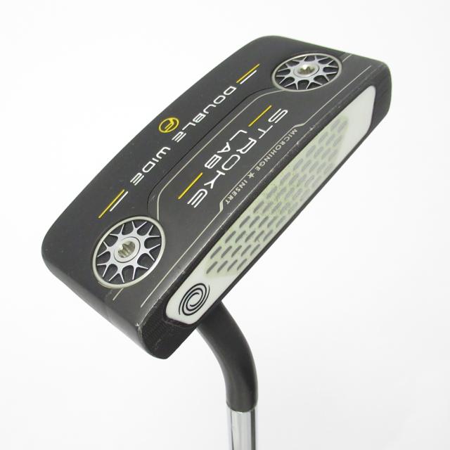 【中古ゴルフクラブ】オデッセイ　STROKE LAB　ストロークラボ BLACK DOUBLE WIDE FLOW パター カーボンスチール複合シャフト　シャフ…