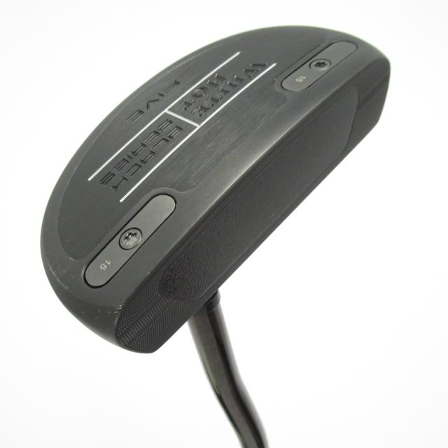 【中古ゴルフクラブ】オデッセイ　White Hot　ホワイト・ホット ブラック FIVE DB パター カーボンスチール複合シャフト　シャフト：カ…