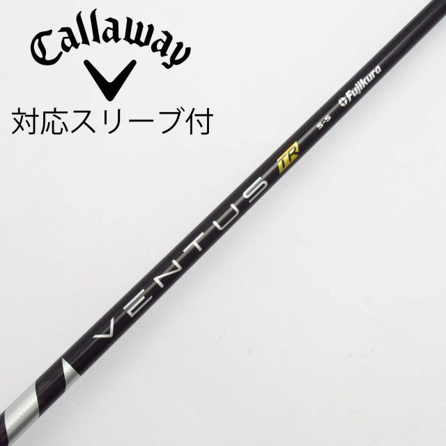 【中古】フジクラ　VENTUS　VENTUS TR BLACK(VELOCOREあり) ドライバー用_スリーブ付  VENTUS TR BLACK 5(VELOCOREあり)
