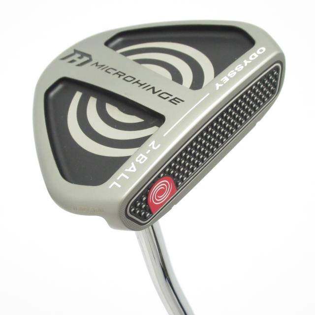 【中古ゴルフクラブ】オデッセイ　ODYSSEY　MICROHINGE 2-BALL V-LINE DB パター スチールシャフト　シャフト：スチールシャフト