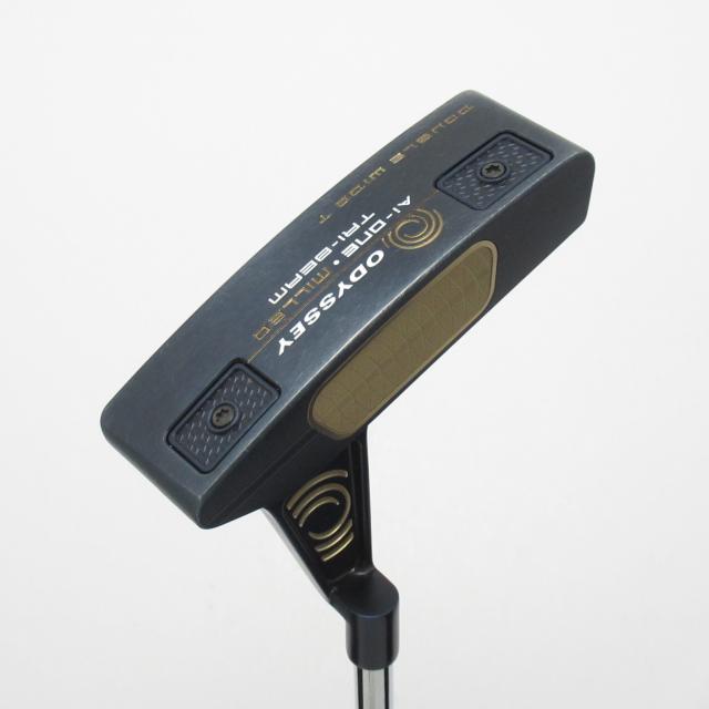 【中古ゴルフクラブ】オデッセイ　AI-ONE MILLED　Ai-ONE MILLED TRI-BEAM DOUBLE WIDE T CH パター スチールシャフト　シャフト：スチ…