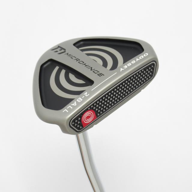 【中古ゴルフクラブ】オデッセイ　ODYSSEY　MICROHINGE 2-BALL V-LINE DB パター スチールシャフト　シャフト：スチールシャフト