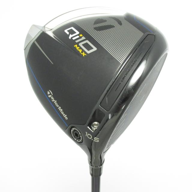 【中古ゴルフクラブ】テーラーメイド　Qi10　Qi10 MAX ドライバー Diamana Blue TM50　シャフト：Diamana Blue TM50