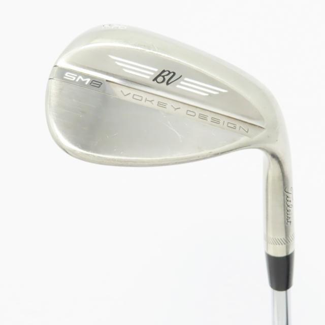 【中古ゴルフクラブ】タイトリスト　Vokey　ボーケイデザイン SM8 ブラッシュドスチール ウェッジ Dynamic Gold　シャフト：Dynamic Gold