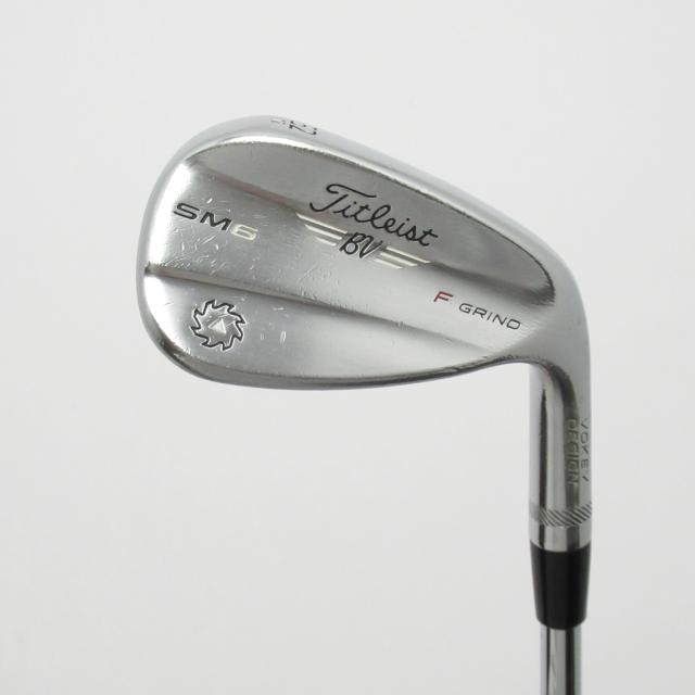 【中古ゴルフクラブ】タイトリスト　Vokey　Vokey SM6 ツアークローム F GRIND ウェッジ Dynamic Gold　シャフト：Dynamic Gold