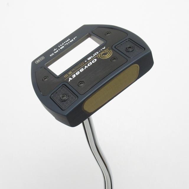 【中古ゴルフクラブ】オデッセイ　AI-ONE MILLED　Ai-ONE MILLED JAILBIRD MINI T VERSA90 DB パター スチールシャフト　シャフト：ス…