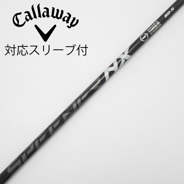 【中古】フジクラ　Speeder　Speeder NX BLACK ドライバー用_スリーブ付  Speeder NX BLACK 60