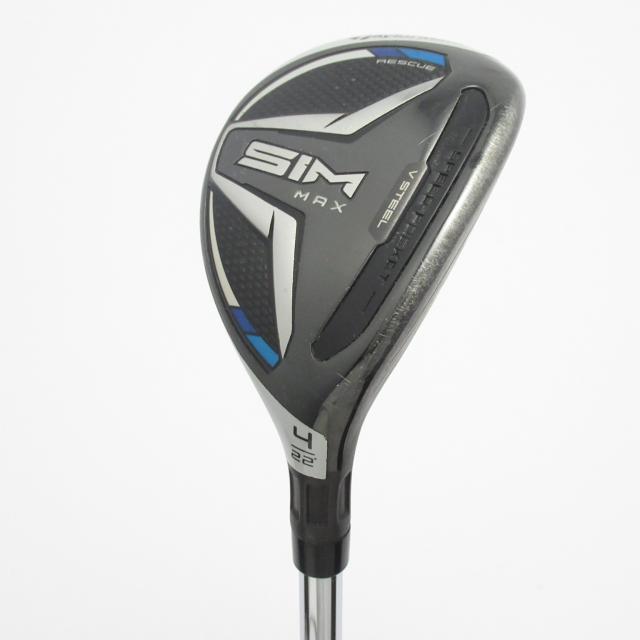 【中古ゴルフクラブ】テーラーメイド　SIM　SIM マックス レスキュー ユーティリティ KBS MAX 85　シャフト：KBS MAX 85