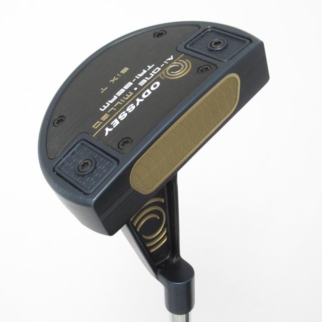 【中古ゴルフクラブ】オデッセイ　AI-ONE MILLED　Ai-ONE MILLED TRI-BEAM SIX T CH パター スチールシャフト　シャフト：スチールシャ…