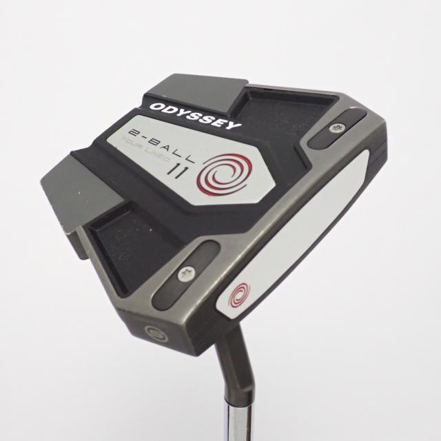 【中古ゴルフクラブ】オデッセイ　ODYSSEY　2-BALL ELEVEN ツアーライン ショートスラントネック パター カーボンスチール複合シャフト…