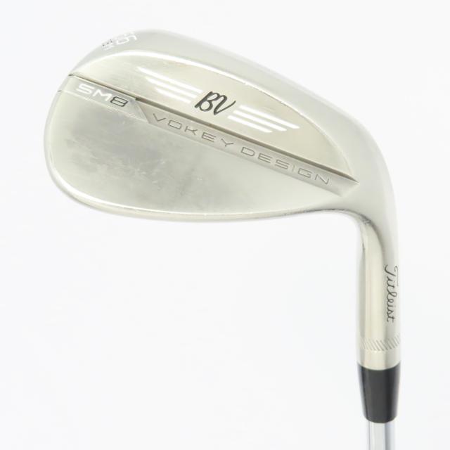 【中古ゴルフクラブ】タイトリスト　Vokey　ボーケイデザイン SM8 ブラッシュドスチール ウェッジ スチールシャフト　シャフト：スチー…