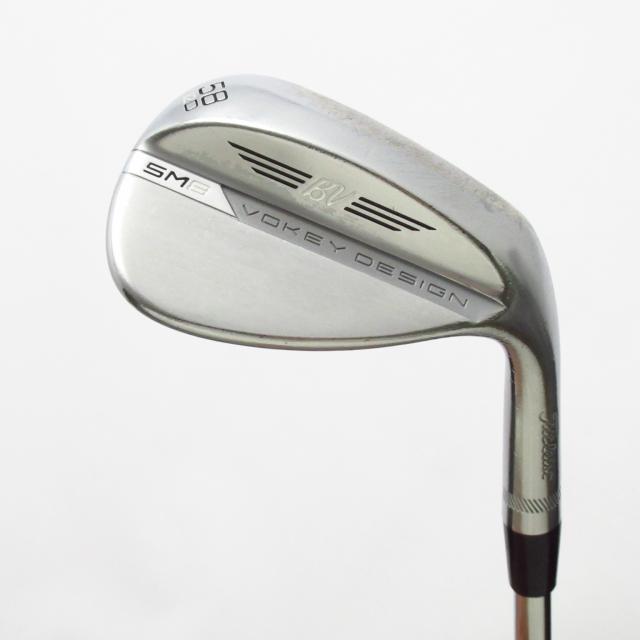 【中古ゴルフクラブ】タイトリスト　Vokey　ボーケイデザイン SM8 ツアークローム ウェッジ スチールシャフト　シャフト：スチールシャ…