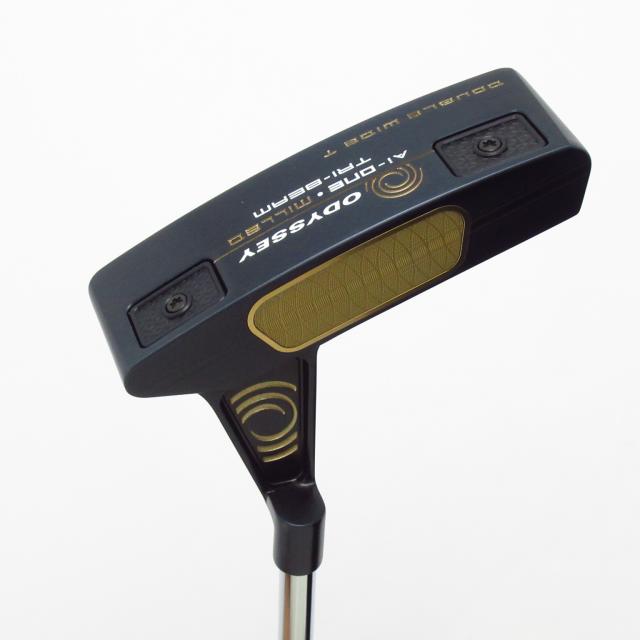 【中古ゴルフクラブ】オデッセイ　AI-ONE MILLED　Ai-ONE MILLED TRI-BEAM DOUBLE WIDE T CH パター スチールシャフト　シャフト：スチ…