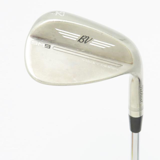 【中古ゴルフクラブ】タイトリスト　Vokey　Vokey SM9 BRASHED STEEL ウェッジ Dynamic Gold　シャフト：Dynamic Gold