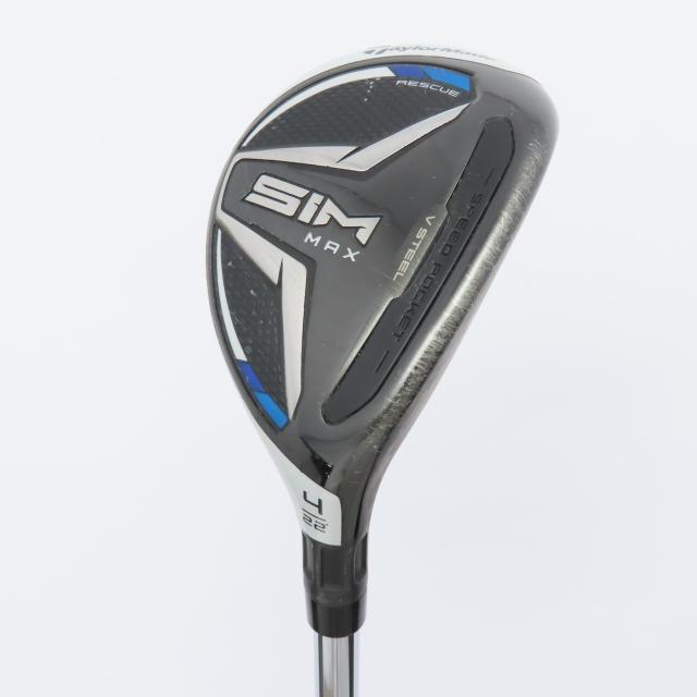 【中古ゴルフクラブ】テーラーメイド　SIM　SIM マックス レスキュー ユーティリティ スチールシャフト　シャフト：スチールシャフト