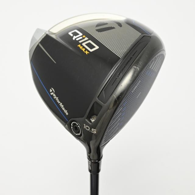 【中古ゴルフクラブ】テーラーメイド　Qi10　Qi10 MAX ドライバー Diamana Blue TM50　シャフト：Diamana Blue TM50