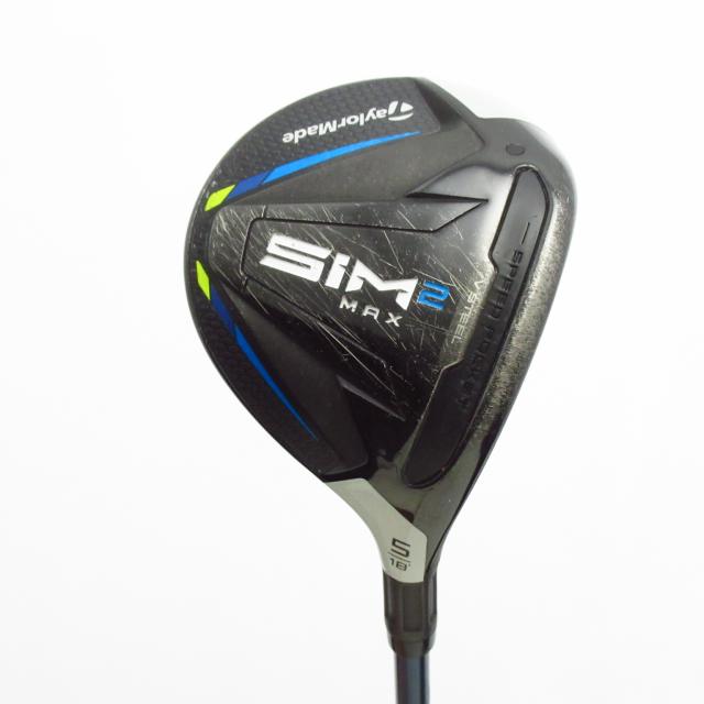 【中古ゴルフクラブ】テーラーメイド　SIM2　SIM2 マックス フェアウェイウッド TENSEI BLUE TM50(2021)　シャフト：TENSEI BLUE TM50(…