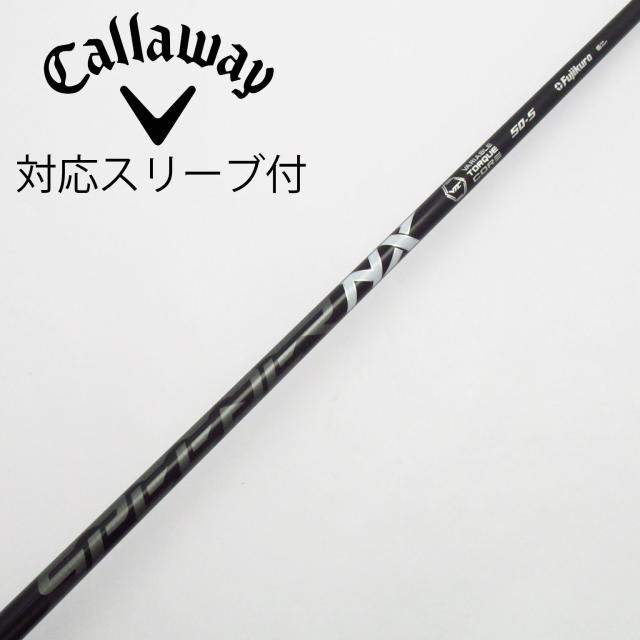 【中古】フジクラ　Speeder　Speeder NX BLACK ドライバー用_スリーブ付  Speeder NX BLACK 50