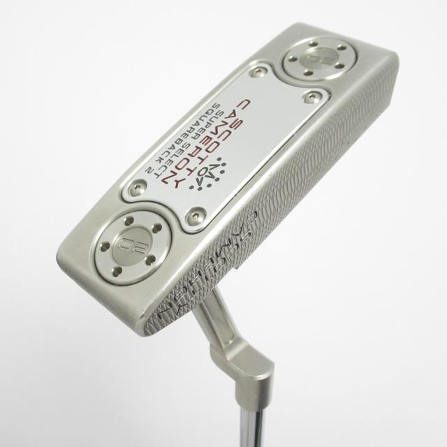 【中古ゴルフクラブ】スコッティキャメロン　SELECT　スーパー セレクト スクエアバック2 パター スチールシャフト　シャフト：スチー…