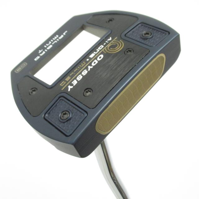 【中古ゴルフクラブ】オデッセイ　AI-ONE MILLED　Ai-ONE MILLED JAILBIRD MINI T VERSA90 DB パター スチールシャフト　シャフト：ス…