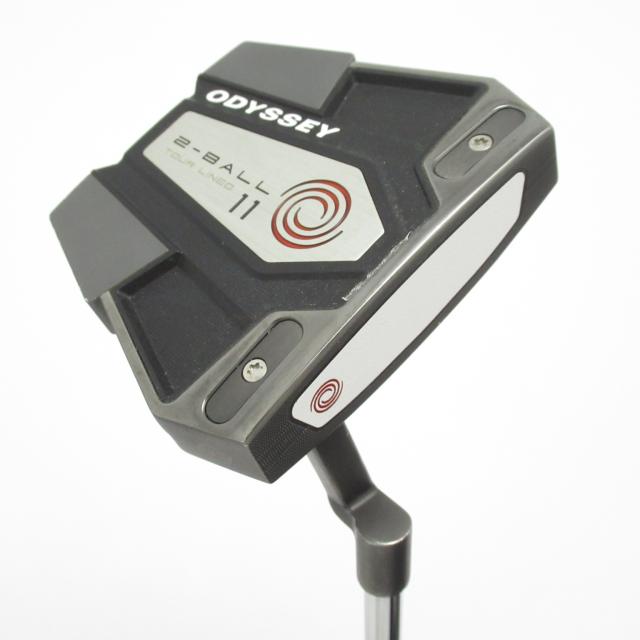 【中古ゴルフクラブ】オデッセイ　ODYSSEY　2-BALL ELEVEN ツアーライン クランクネック パター カーボンスチール複合シャフト　シャフ…