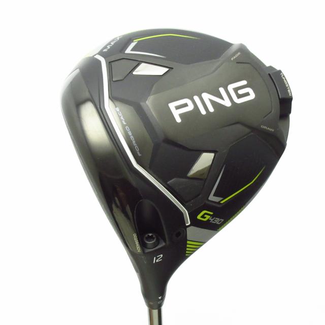 【中古ゴルフクラブ】ピン　G430　G430 MAX ドライバー PING TOUR 173-55　シャフト：PING TOUR 173-55　レフティ