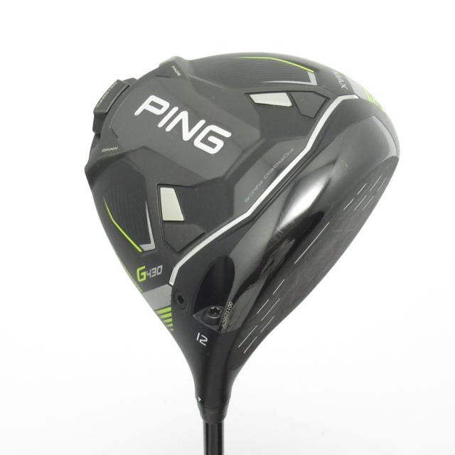 【中古ゴルフクラブ】ピン　G430　G430 MAX ドライバー ALTA J CB BLACK　シャフト：ALTA J CB BLACK