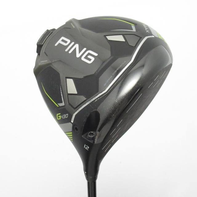 【中古ゴルフクラブ】ピン　G430　G430 MAX ドライバー ALTA J CB BLACK　シャフト：ALTA J CB BLACK