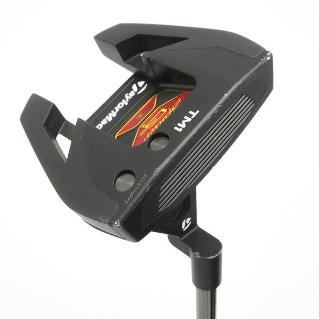【中古ゴルフクラブ】テーラーメイド　SPIDER　スパイダー GT ブラック TM1 パター スチールシャフト　シャフト：スチールシャフト