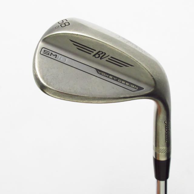 【中古ゴルフクラブ】タイトリスト　Vokey　ボーケイデザイン SM10 ニッケル ウェッジ スチールシャフト　シャフト：スチールシャフト
