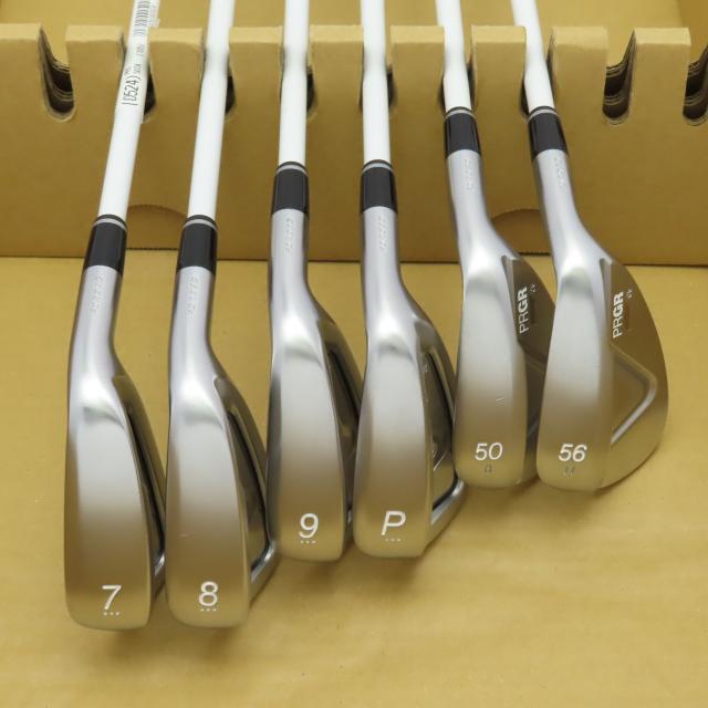 ★シャフト差し戻し品★プロギア PRGR 05 アイアン 6本 MCI For PRGR純正カーボン(SR)　　 *MP@1*N*333 プロギア プロギア アイアンセット 05 PRGR 05 5S フレックスR 中古 C