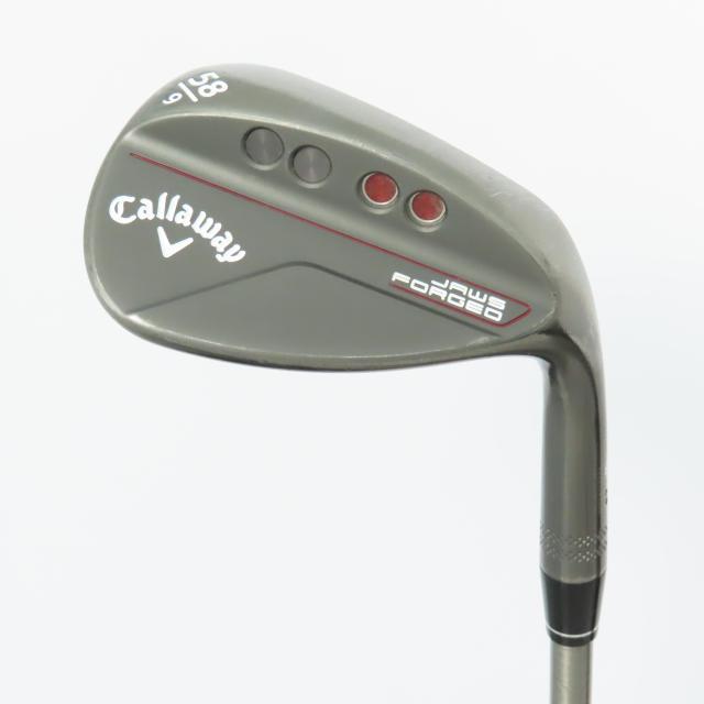 【中古ゴルフクラブ】キャロウェイゴルフ　Callaway Golf　JAWS FORGED チャコールブラック仕上げ ウェッジ Aerotech SteelFiber i95　…