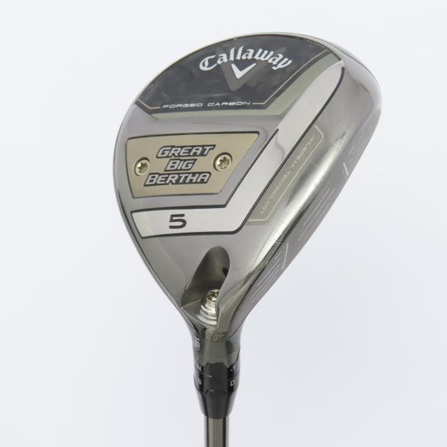 【中古ゴルフクラブ】キャロウェイゴルフ　BIG BERTHA　GREAT BIG BERTHA(2023) フェアウェイウッド SPEEDER NX 40 BLK for GBB　シャ…