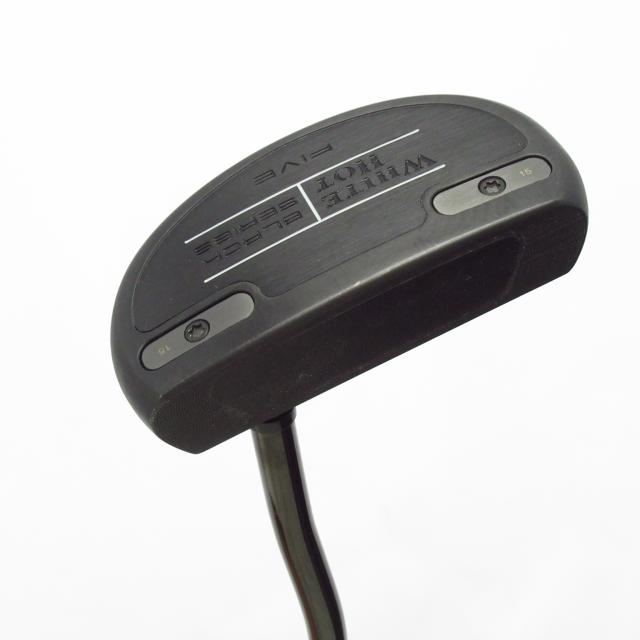 【中古ゴルフクラブ】オデッセイ　White Hot　ホワイト・ホット ブラック FIVE DB パター カーボンスチール複合シャフト　シャフト：カ…