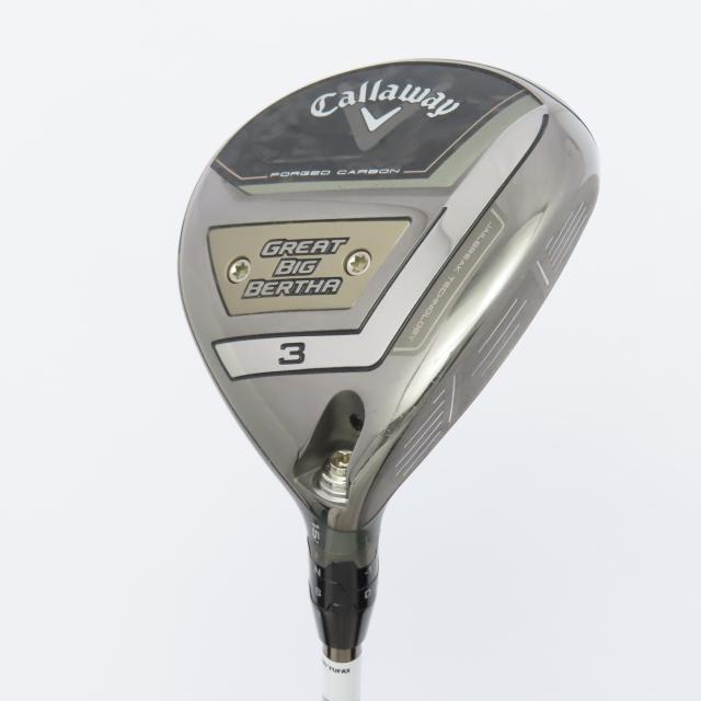 【中古ゴルフクラブ】キャロウェイゴルフ　BIG BERTHA　GREAT BIG BERTHA(2023) フェアウェイウッド SPEEDER NX 40 BLK for GBB　シャ…