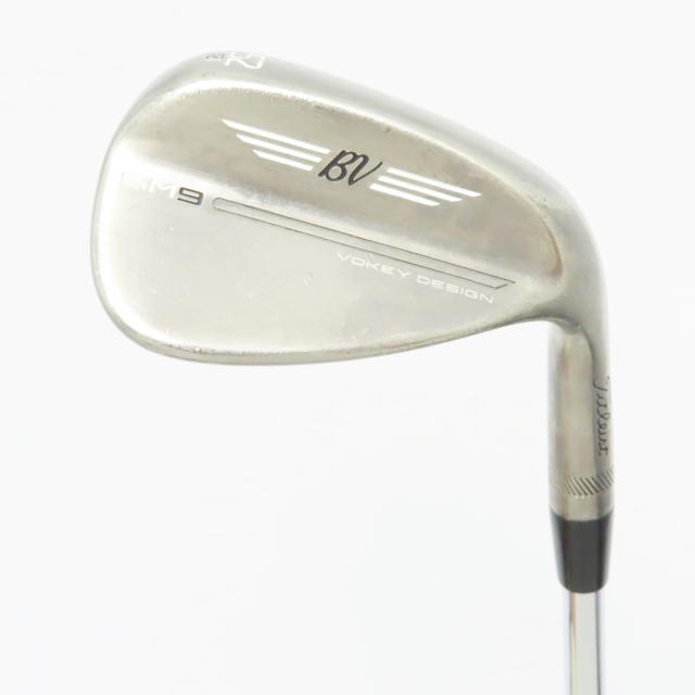【中古ゴルフクラブ】タイトリスト　Vokey　Vokey SM9 BRASHED STEEL ウェッジ Dynamic Gold 120　シャフト：Dynamic Gold 120