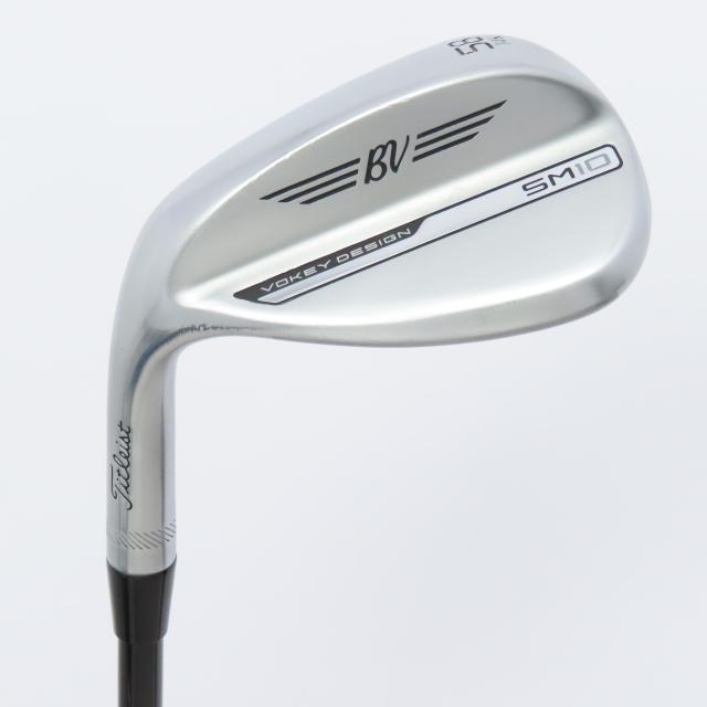 【中古ゴルフクラブ】タイトリスト　Vokey　ボーケイデザイン SM10 ツアークローム ウェッジ RAUNE w100　シャフト：RAUNE w100