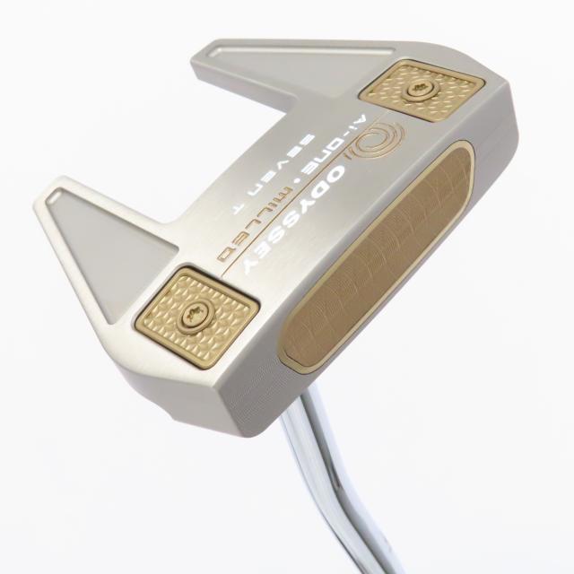 【中古ゴルフクラブ】オデッセイ　AI-ONE MILLED　Ai-ONE MILLED SILVER SEVEN T DB パター スチールシャフト　シャフト：スチールシャ…