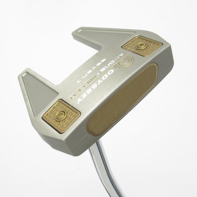【中古ゴルフクラブ】オデッセイ　AI-ONE MILLED　Ai-ONE MILLED SILVER SEVEN T DB パター スチールシャフト　シャフト：スチールシャ…