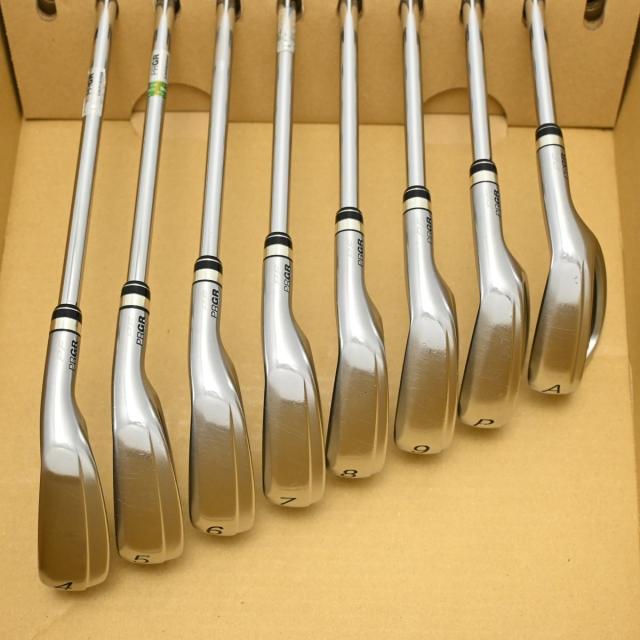 【中古ゴルフクラブ】プロギア　egg　エッグ PF(2017) アイアン SOFT STEEL NS PRO FOR PRGR　シャフト：SOFT STEEL NS PRO FOR PRGR 中古ゴルフクラブ】プロギア egg エッグ PF(2017) アイアン SOFT STEEL